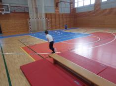 1. oddělení - pohybové hry v&nbsp;tělocvičně 1