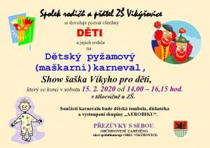 Dětský pyžamový karneval