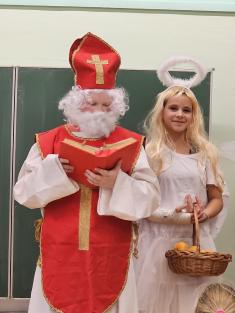 Mikuláš ve třídě